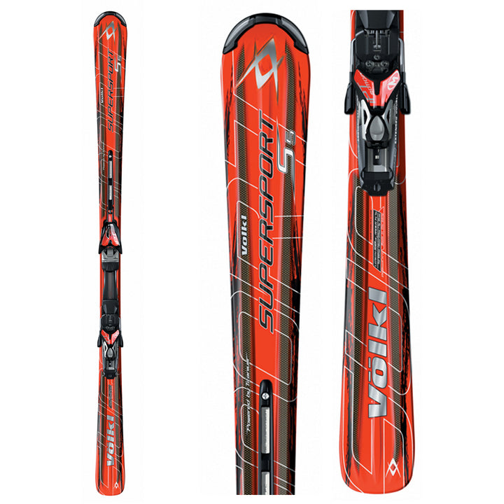 Volkl Supersport S5 Ti Skis + Marker Motion System Bindngs 2007