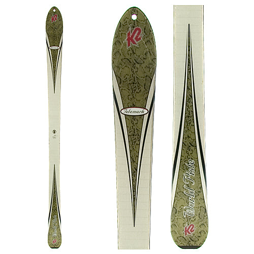 K2 World Piste Telemark Skis 2003 – evo