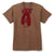 Ride One of Us Short Sleeve Tee Brown