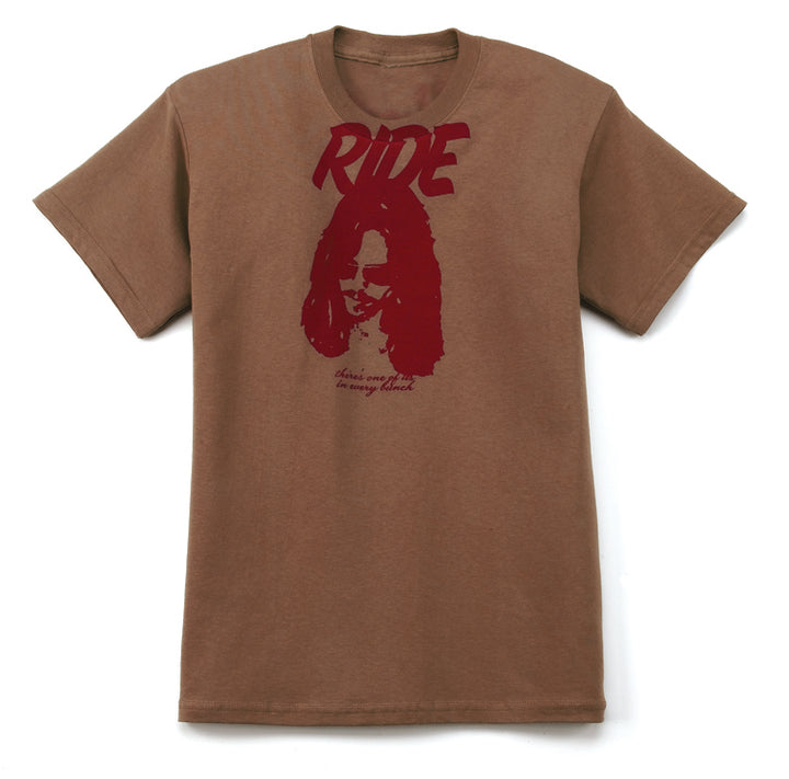 Ride One of Us Short Sleeve Tee Brown