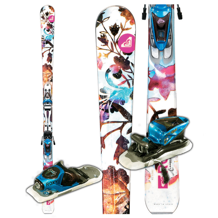 Roxy Ala Skis + Look Nova 9 Bindings - Women's 2007