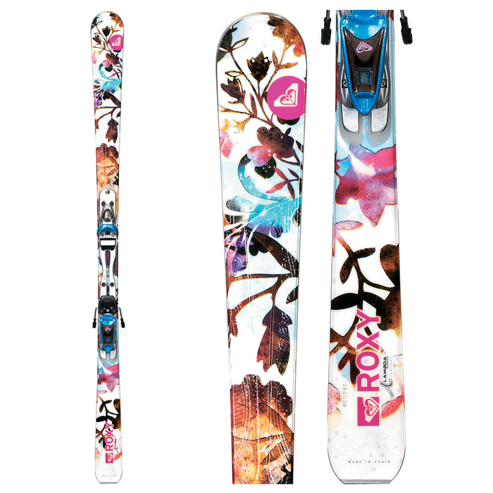 Roxy Ala Skis + Look Nova 9 Bindings - Women's 2007