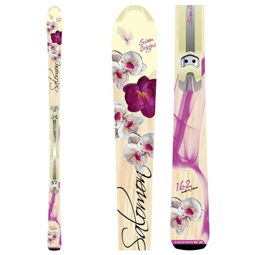 Salomon Siam Origins Skis + Salomon Z10 Bindings - Women's 2007