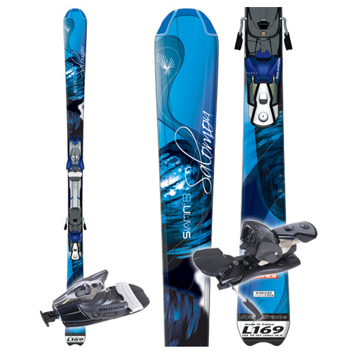 Salomon Siam N8 Skis + Salomon S711 Bindings - Women's 2007