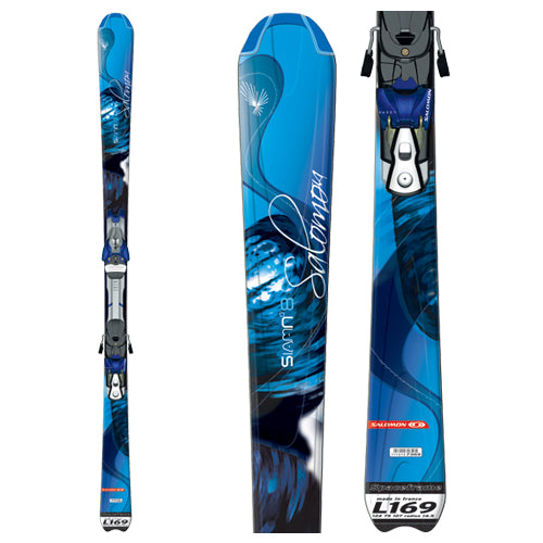 Salomon Siam N8 Skis + Salomon S711 Bindings - Women's 2007