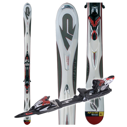 K2 Apache Recon Skis + Marker Piston M1 12.0 Bindings 2007