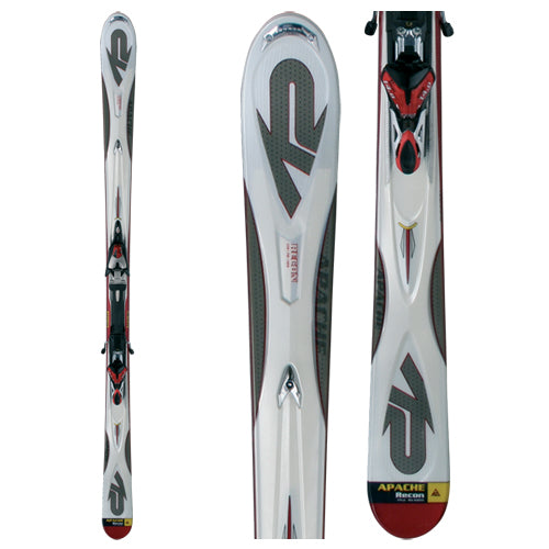 K2 Apache Recon Skis + Marker Piston M1 12.0 Bindings 2007