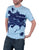 Wesc World Short Sleeve Tee Canal Blue