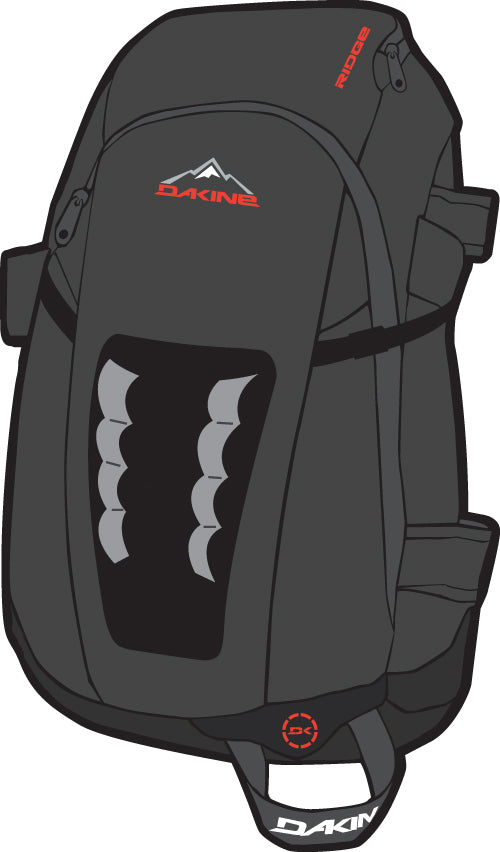 Dakine Ridge Pack Black