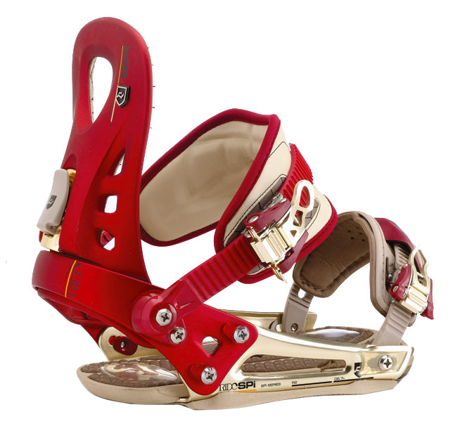 Ride SPi Snowboard Binding 2007 Red/Gold