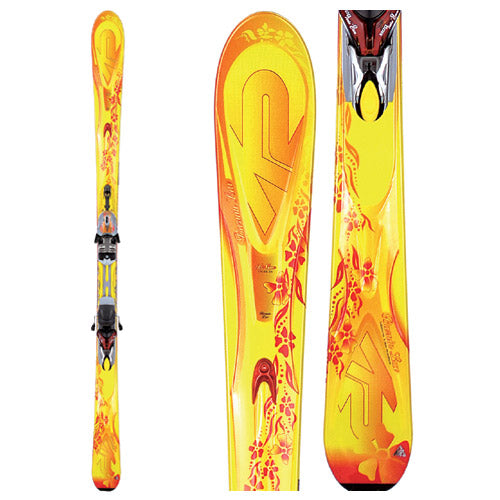 K2 T9 Burnin Luv Skis - Women's 2006
