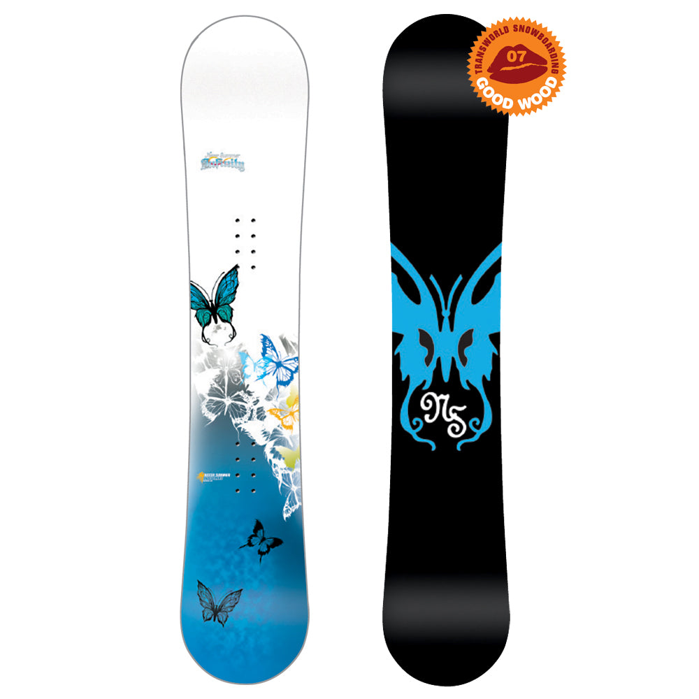 Never Summer Infinity (White) Snowboard - Women's 2007