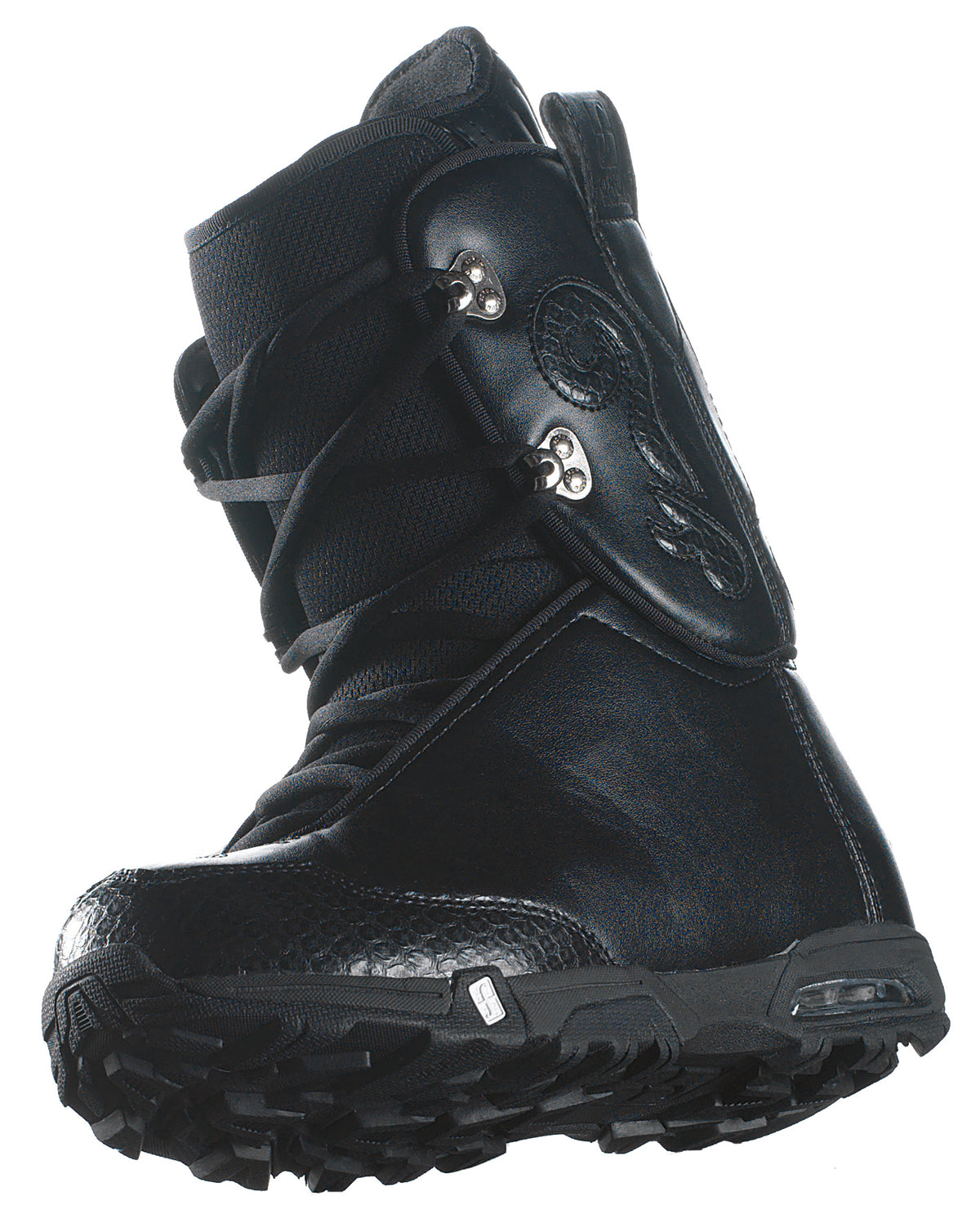 Forum W Stampede Snowboard Boots - Women's 2007 Black/Black Snakeskin