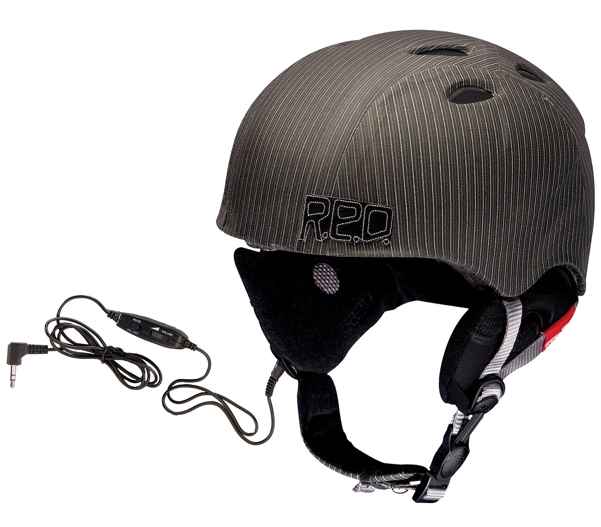 Red Hi-Fi Audex Audio Helmet
