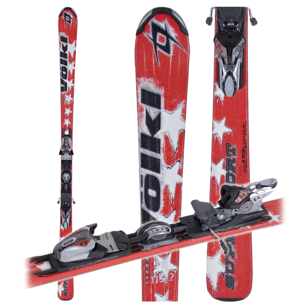 Volkl Supersport 5 Star Skis + Bindings - Used 2005