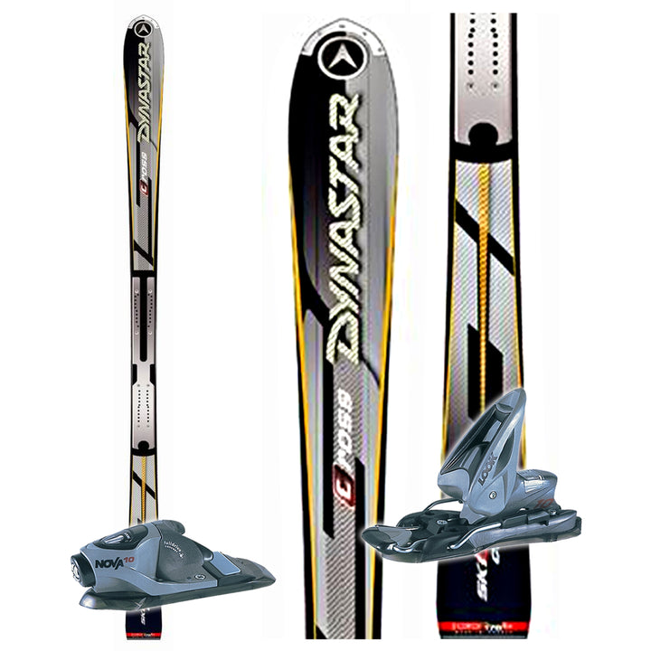 Dynastar Skicross Carve Skis + Look Nova 10 Bindings 2005