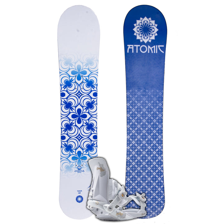 Atomic Tika Cap Snowboard + Straight Shot Tika Binding - Women's 2007