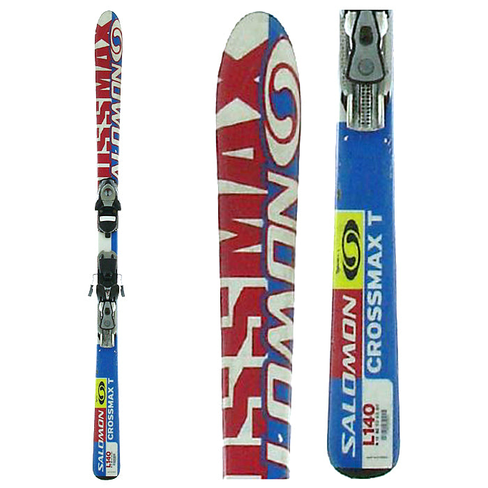 Salomon Crossmax T Skis + Bindings - Youth - Used 2003