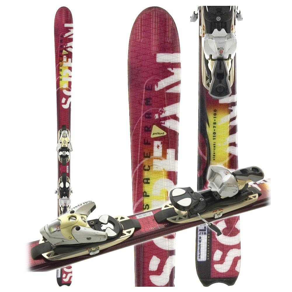 Salomon Scream 8 W Skis + Bindings - Women's - Used 2004