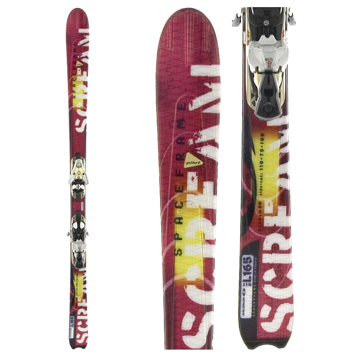 Salomon Scream 8 W Skis + Bindings - Women's - Used 2004