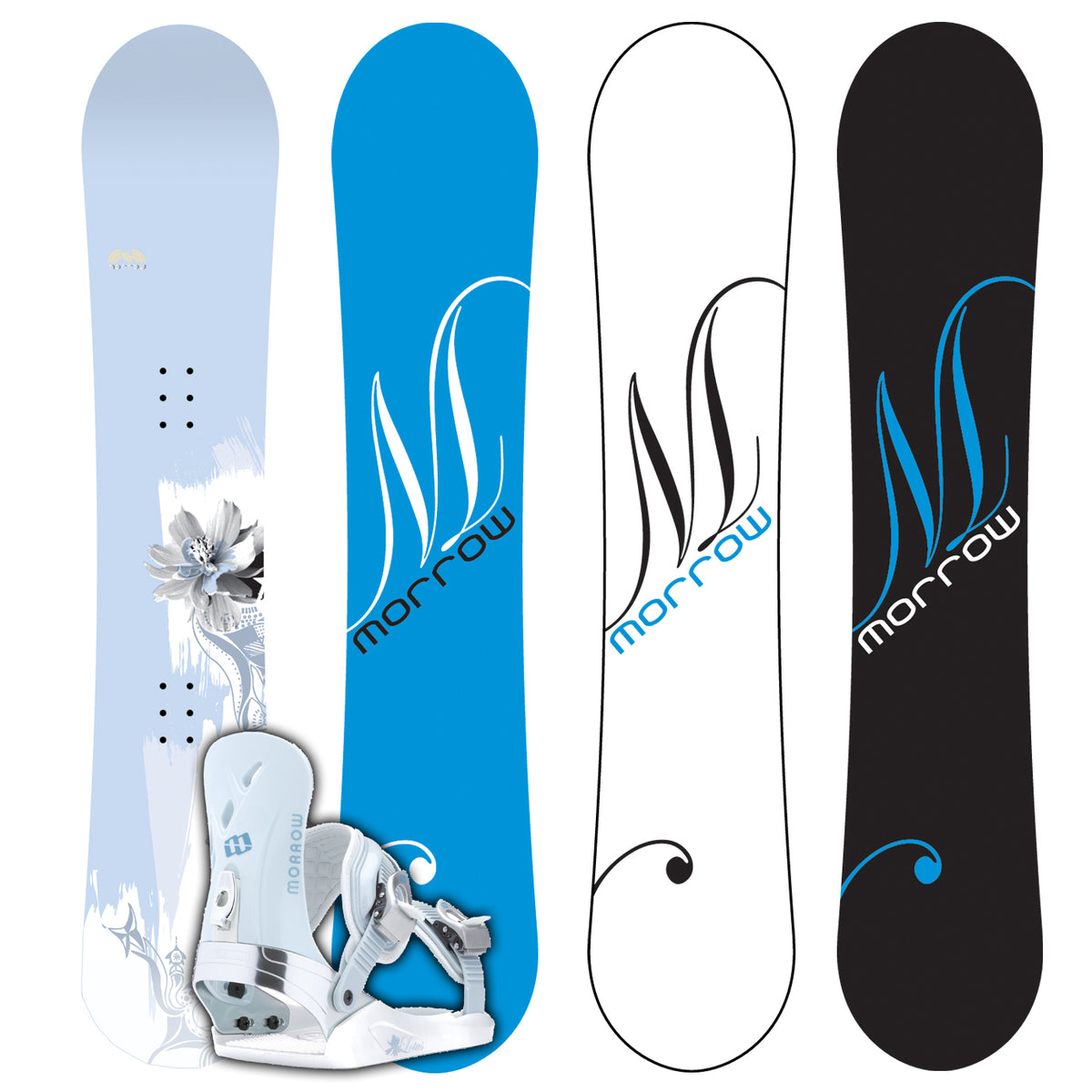 Morrow Lotus Snowboard + Lotus M Binding - Women's 2007