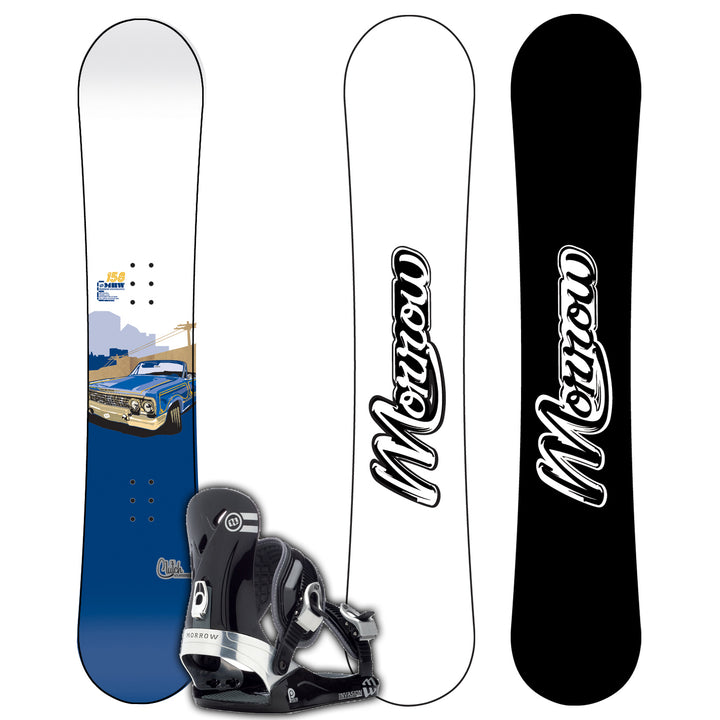 Morrow Clutch Snowboard + Invasion L Binding 2007