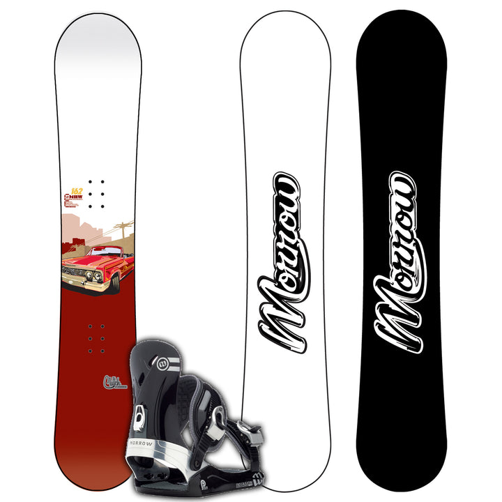 Morrow Clutch Snowboard + Invasion L Binding 2007