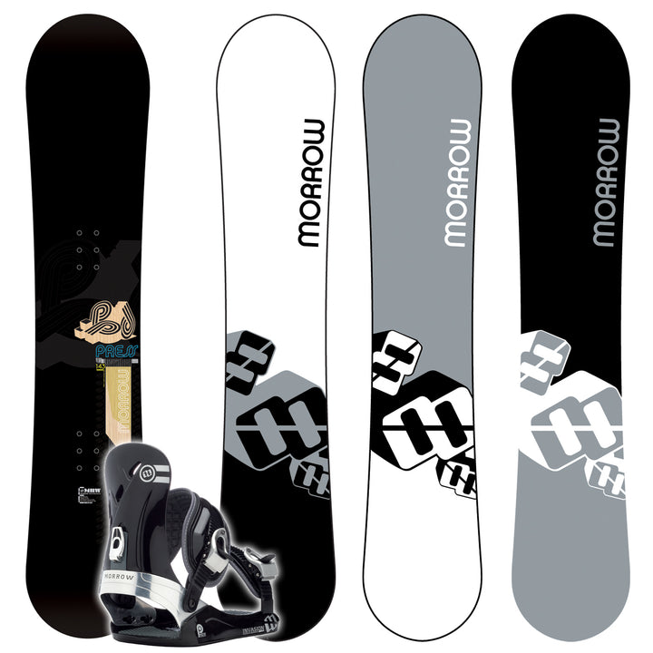 Morrow Press Snowboard + Invasion M Binding 2007