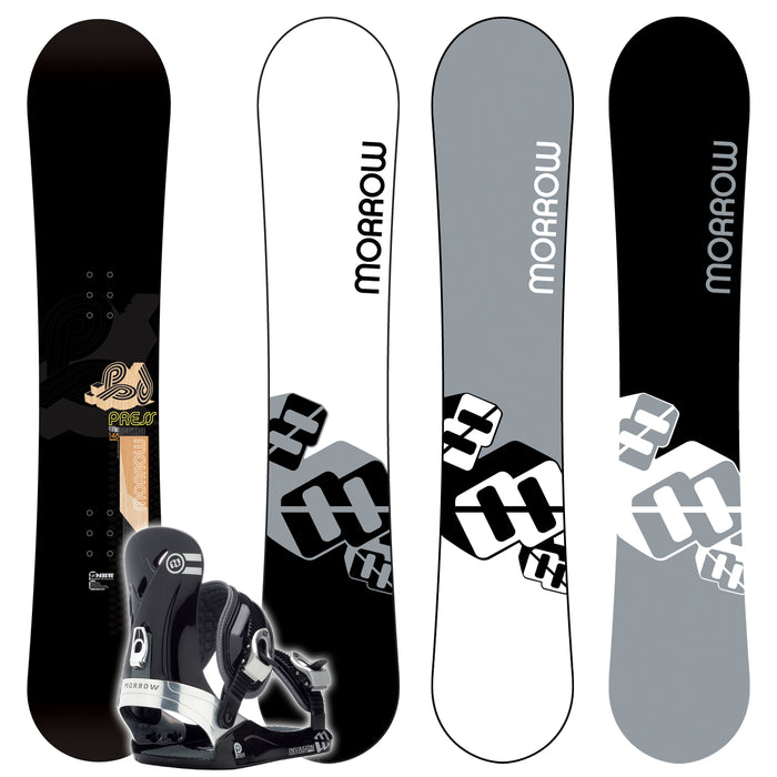 Morrow Press Snowboard + Invasion M Binding 2007