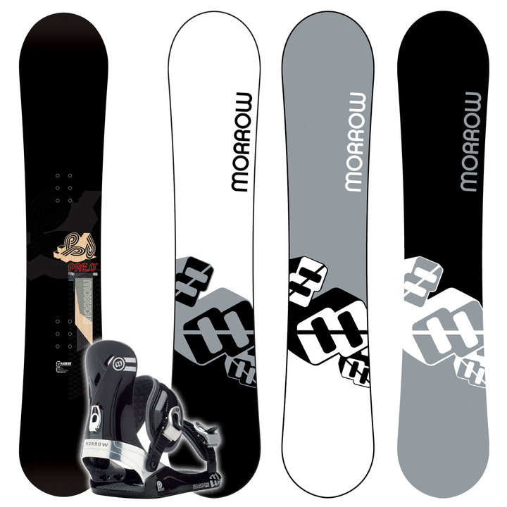 Morrow Press Snowboard + Invasion M Binding 2007