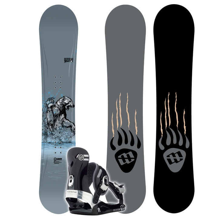 Morrow Siphon Wide Snowboard + Invasion L Binding 2007
