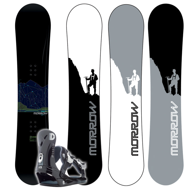 Morrow Source Snowboard + Dimension L Binding 2007