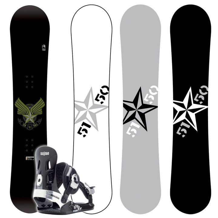 5150 Stroke Wide Snowboard + FF2000 L Binding 2007