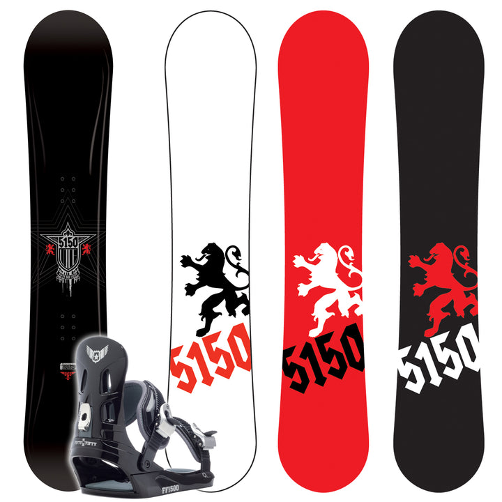 5150 Vice Snowboard + FF1500 L Binding 2007