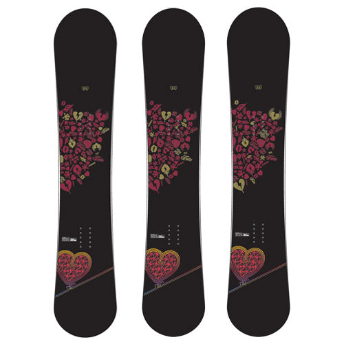 Nitro Fate Black Snowboard - Women's 2007