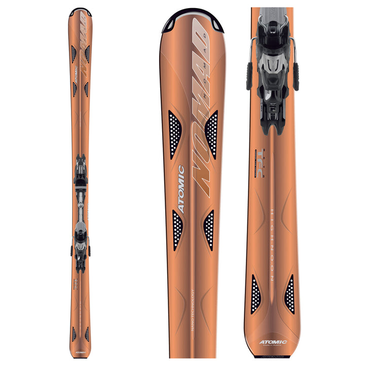 Atomic Nomad Highnoon Skis + 4tix 3.10 Bindings 2008