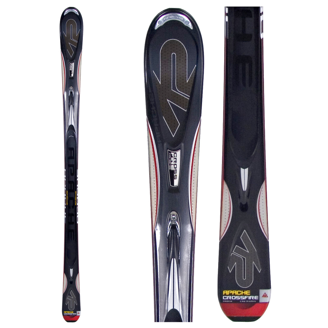 k2 apache raider skis 160 K2 Apache Crossfire Skis 2006 – evo