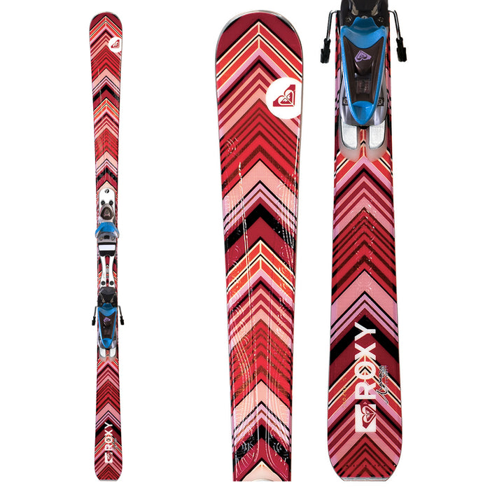 Roxy Chevron Skis + Look Nova 9 Bindings - Women's 2007