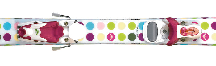 Roxy Mini Polka Dots Skis + Look T4 Mini Bindings - Girls 2007