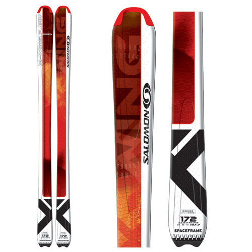 Salomon X Wing Fury Skis + Salmon Z12 Ti Bindings 2007 – evo