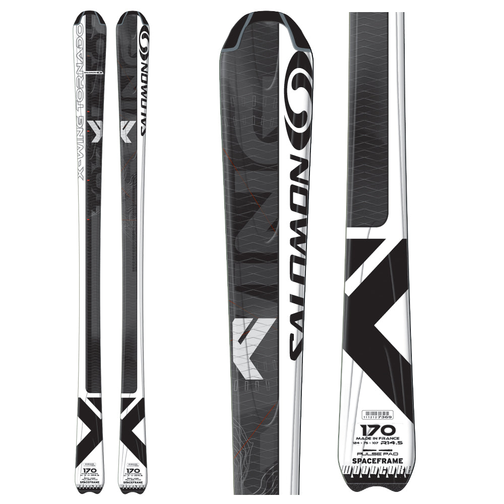 Salomon X Wing Tornado Skis + Salomon Bindings 2007