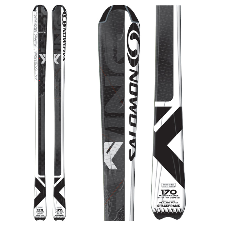Salomon X Wing Tornado Skis + Salomon Bindings 2007