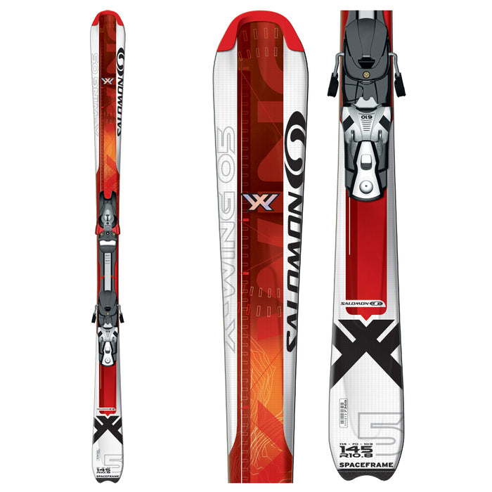 Salomon X Wing 5 Skis + Salomon C610 Bindings 2007