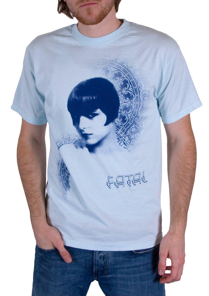 Green Apple Tree Fatal Tee Light Blue