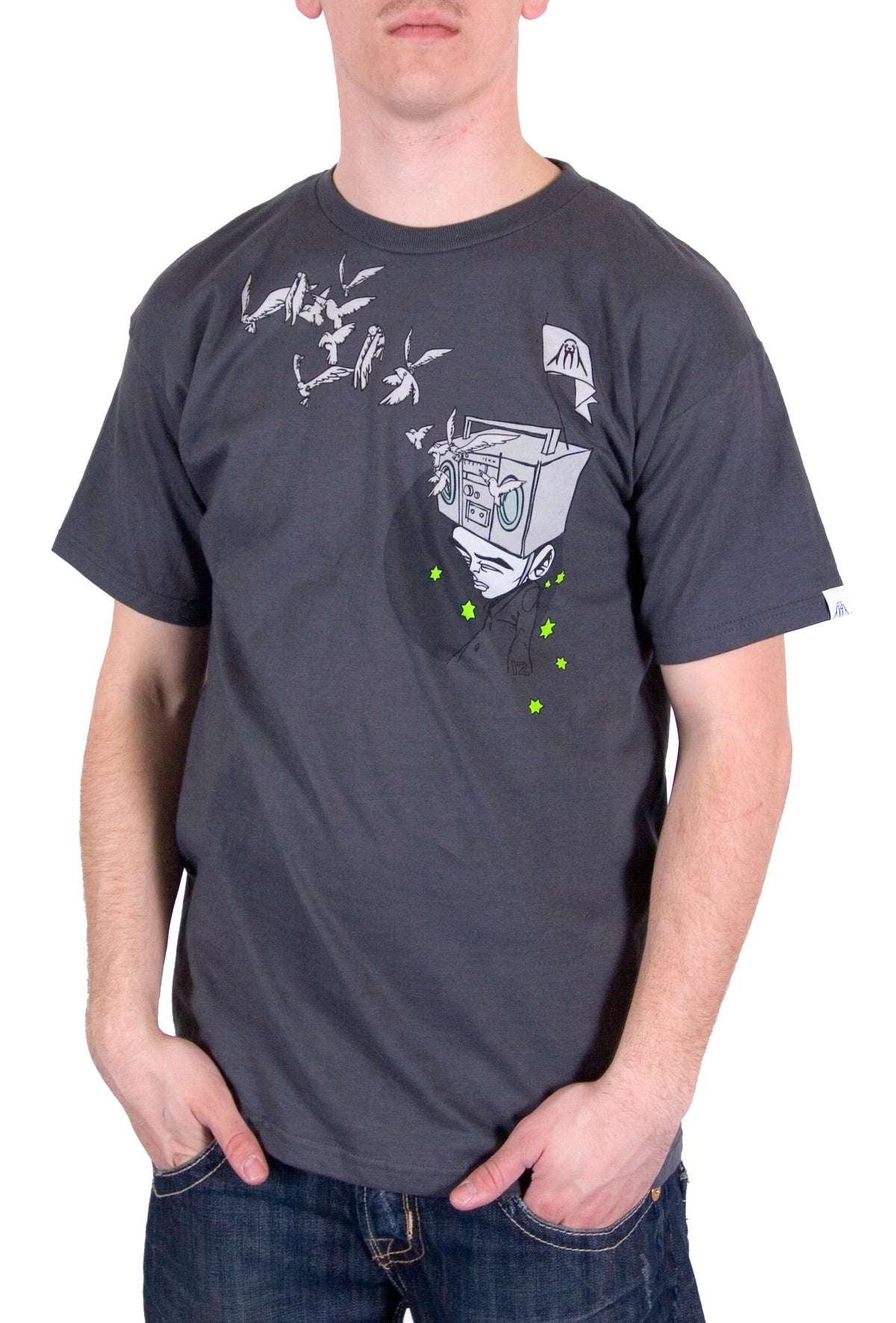 Upper Playground Bird Brain Sam Flores Tee