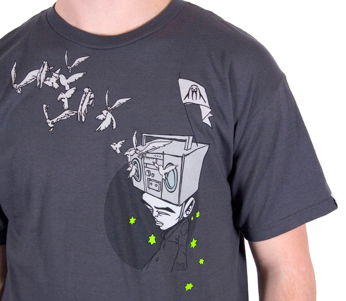 Upper Playground Bird Brain Sam Flores Tee