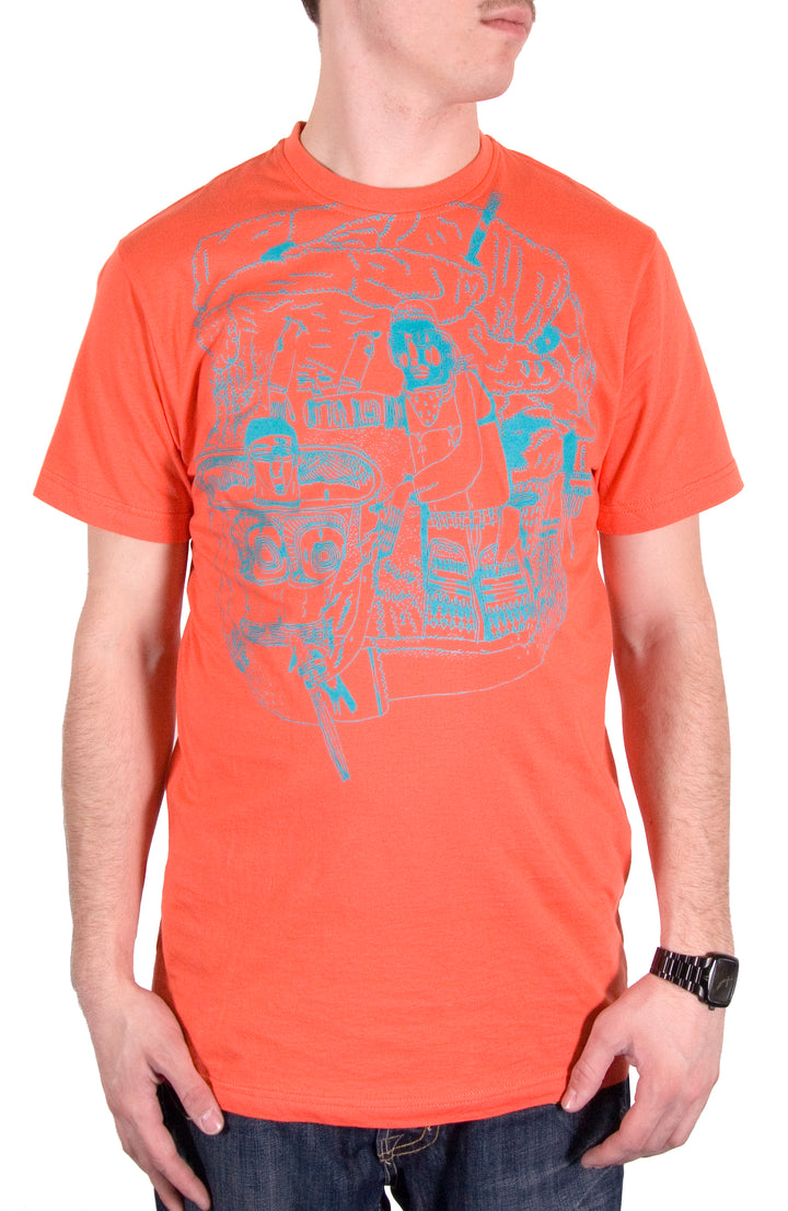 Lifetime Collective Bitter Blood T-Shirt Warm Red Front View