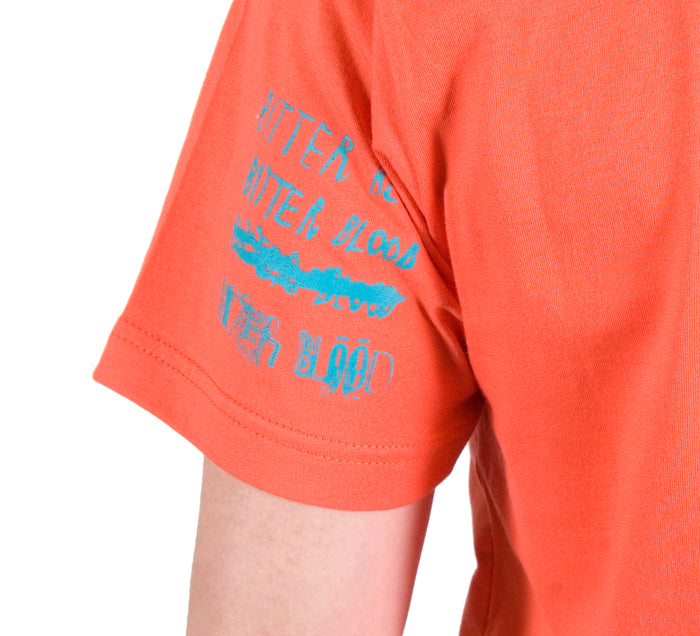 Lifetime Collective Bitter Blood T-Shirt Warm Red Detail 1 View