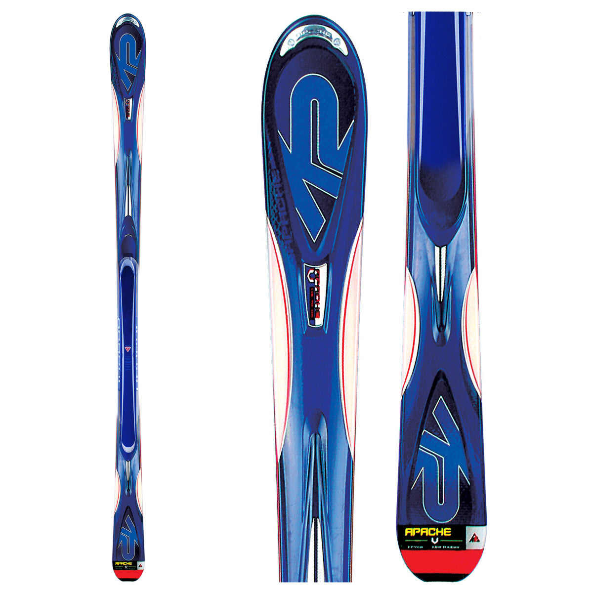 K2 Apache V Force Skis 2006