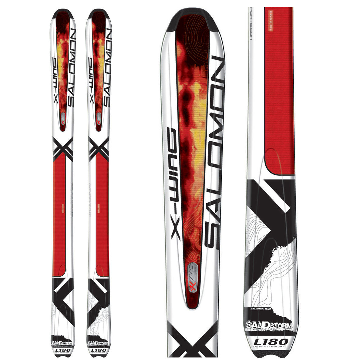 Salomon X Wing Sandstorm Skis 2008